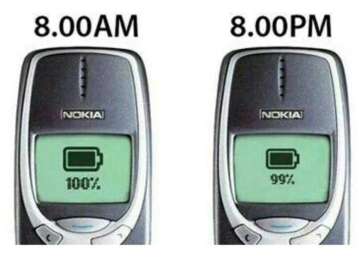 sanjaykumarwebs's tweet photo. That Was The Time when We Used Nokia Phone 📱 
😅🤣💬💯
#MobileGenerations , #Nokia , #KeypadPhones , #Mobile , #Funny , #PhoneBattery , #PhoneBhoot , #oldisgold , #India , #batteries , #ChargeOn , #Days https://t.co/4YzM8diwYQ
