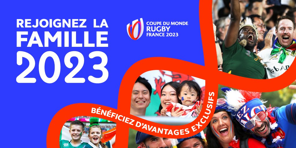 Rejoignez dès maintenant la #famille2023 pour la Coupe du Monde de Rugby <a href="/France2023/">Rugby World Cup France 2023</a> en inscrivant le Paris Université Club comme club de cœur et bénéficiez d'offres privilèges !
Inscrivez-vous avant le 14 mars 2021 sur tickets.rugbyworldcup.com/fr/ c’est rapide et gratuit !