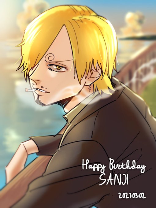 サンジ誕生のtwitterイラスト検索結果