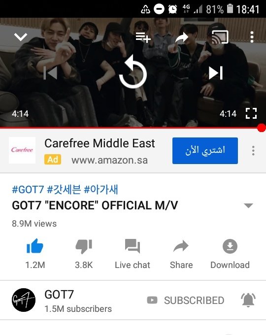 CallMeOlivia2's tweet photo. Come on a fee thousands to 9m we can do it
#ENCORERoadto10M
#Encore_StreamingParties
#ENCOREMassStreamingPHDay5
#ENCORE
@GOT7Official #Got7
https://t.co/LJAzR3WYBy https://t.co/GRFuRBACTm