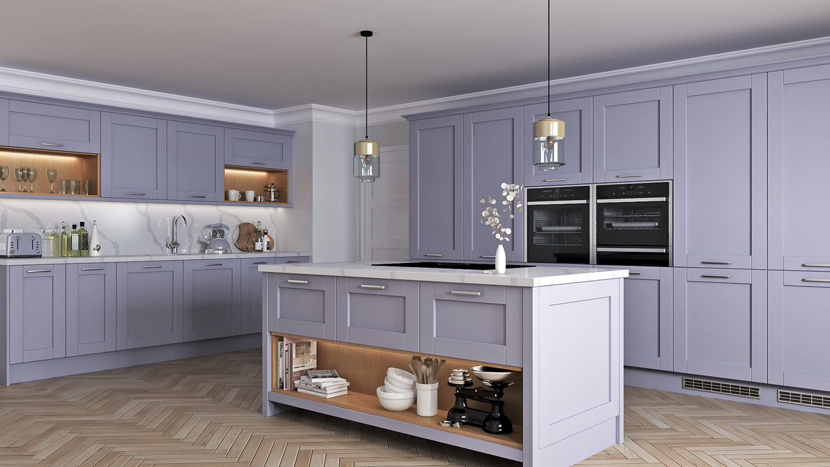 Spring has sprung & with it a lovely 3d Render of a Lavender Grey Shaker Kitchen we prepared earlier🌺🌾🌤️

Helping our clients sell more:
#3ddesign #3drenderingservice #3dinteriors #interiordesigner #interiors #3dbespoke #3dkitchens #3dbathrooms #3dbedrooms #archviz #3ddesigner