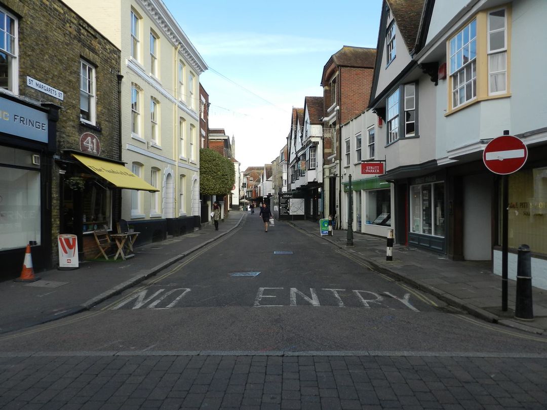 canterburycc's tweet image. Work has started today on a repaving scheme in the lower section of St Margaret's Street.

The pavement and road will be relaid in york stone and granite between Hawks Lane and Watling Street.