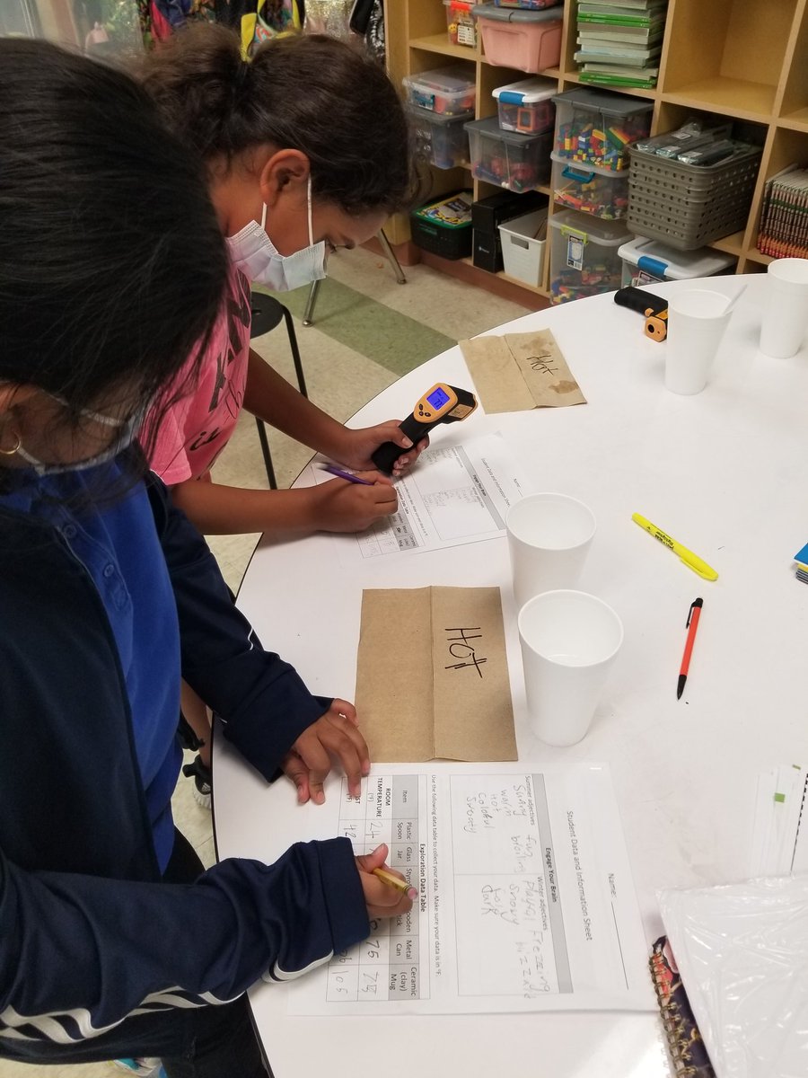 Ashley Hatch (@ashleyhatch13) on Twitter photo Which object is a good heat conductor or insulator? <a href="/Proud2BeAtPride/">Pride Elementary School</a> <a href="/VCSscience/">VCS Science Office</a> #VCSScientists Which object is a good heat conductor or insulator? <a href="/Proud2BeAtPride/">Pride Elementary School</a> <a href="/VCSscience/">VCS Science Office</a> #VCSScientists