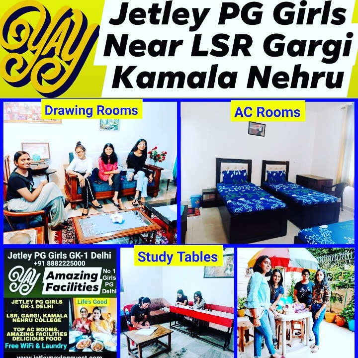jetleypgdelhi's tweet photo. Jetley PG For Girls GK-1 Delhi / Girls Hostel +91 8882225000 https://t.co/hf3RL1bGUy AC Rooms Attach Bath, Delicious 3 Times Meals 1 Month Deposit, Near Metro, No Brokerage #Jetley #Paying #Guest #Accommodation #PG #Girls #Females #Women #LSR #Gargi #Kamala #Nehru #College #Delhi https://t.co/YF8zaBsARB