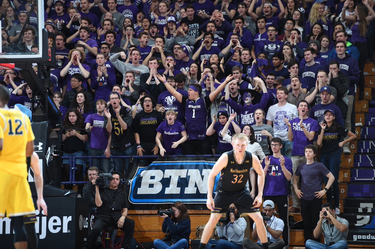 NUMensBball's tweet photo. You just had to be there.

#GoCats | #PoundTheRock https://t.co/VqztzJWMy9