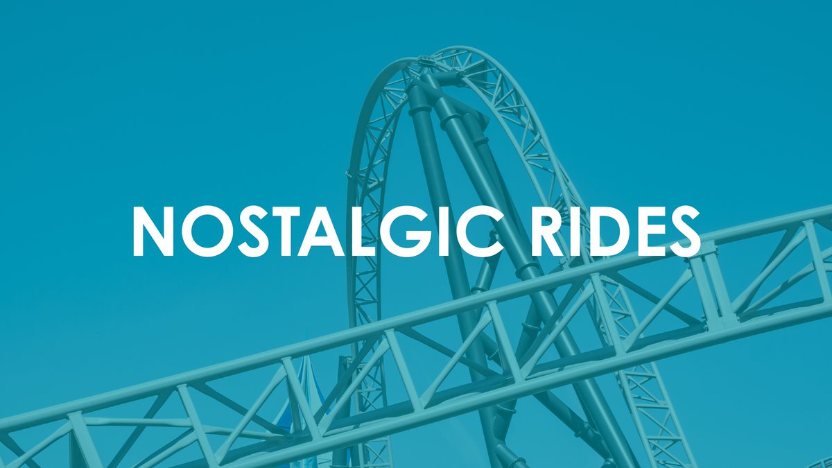 This week: nostalgic rides.

Which rides evoke a feeling of nostalgia for you?
What memories do you associate with those rides?

Let us know: coasterbot.com/podcast-messag…