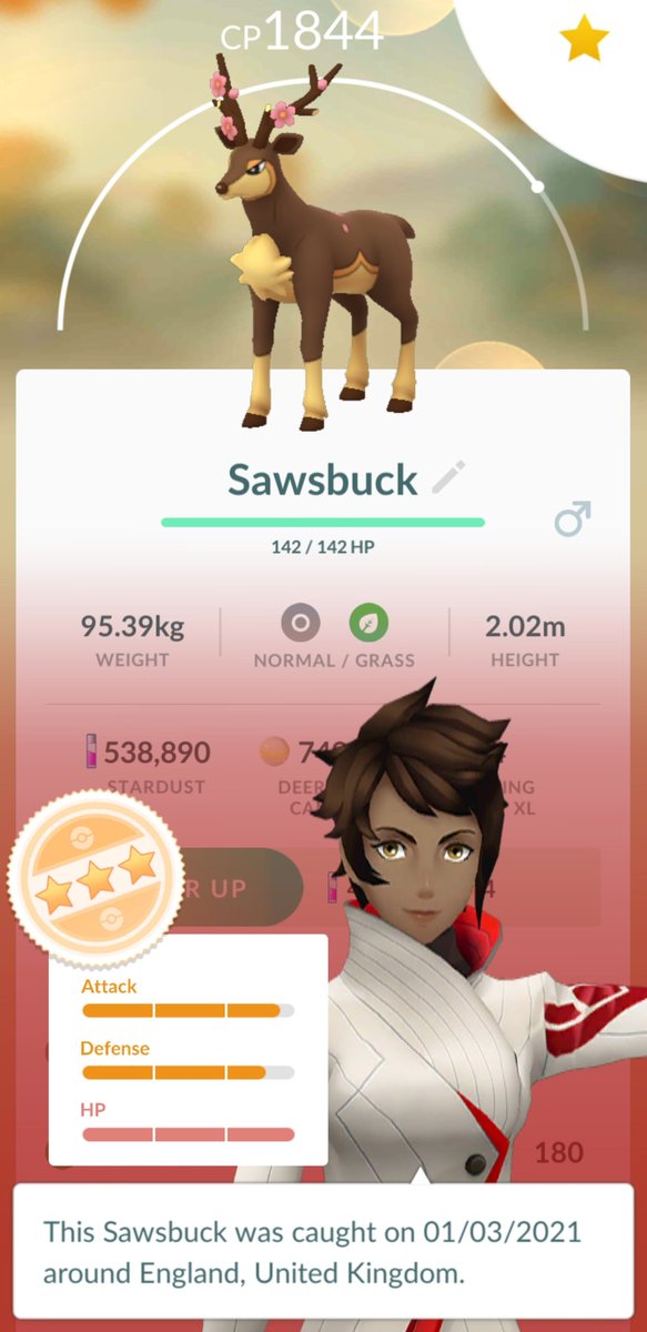 Danzobiggins50's tweet photo. Spring Form Deerling now in the UK today!
So here's my Spring Form Sawsbuck 😁
#Springform #Pokemon #PoGO #PokemonGO #Sawsbuck #Deerling https://t.co/TjvuJpqFaA