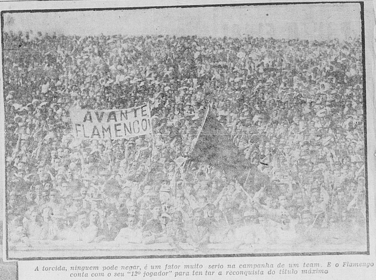 flahistoria's tweet photo. 01/03/1946 #flahistoria
[🗞 O Globo Sportivo | No. 392]

📸 Torcida do @Flamengo 
#Flamengo #FlaTorcida https://t.co/3Chv0i7WJA