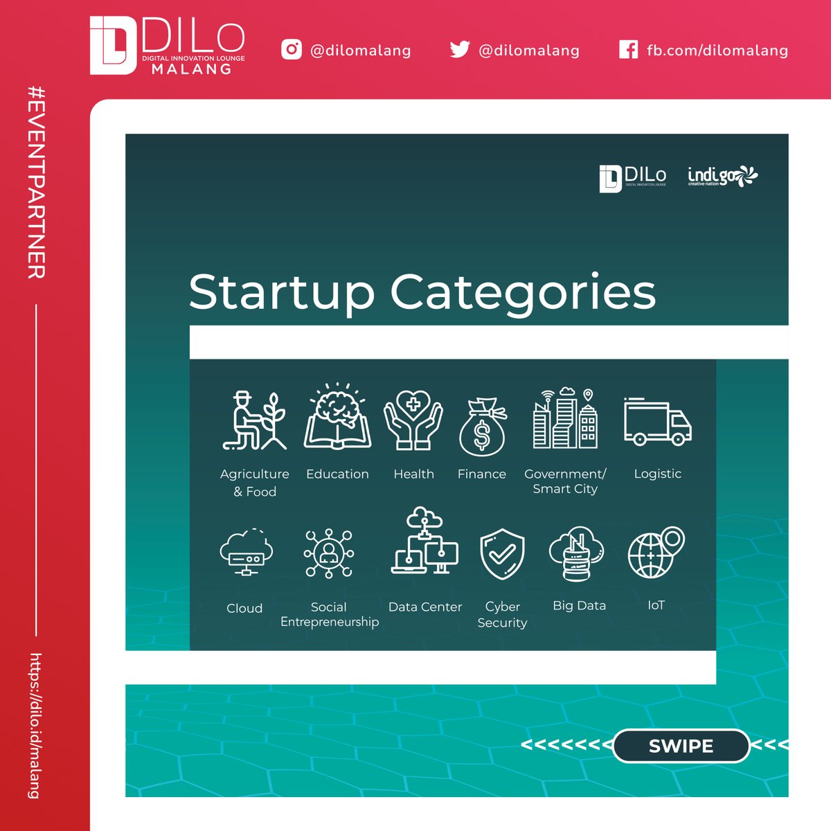 Indigospace_mlg's tweet photo. Yuk daftarkan startup kamu lansung melalui link berikut https://t.co/u6jzDI65FI https://t.co/GP6WuDCU42