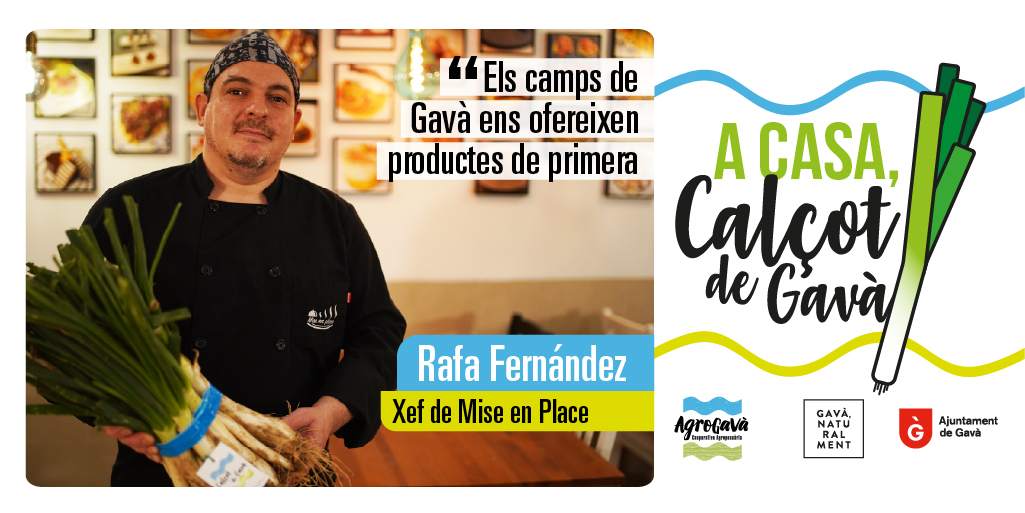 AjuntamentGava's tweet photo. El Rafael Fernåndez no en té cap dubte.
A #GavĂ comptem amb productes de proximitat i de gran qualitat que podem incorporar perfectament a les nostres receptes de cuina đ
đđ„Š
GrĂ cies Rafa per compartir la teva cuina amb nosaltres đ
â
A casa, #calçot de #Gavà !
#agrogava https://t.co/gnAqp5UEQE