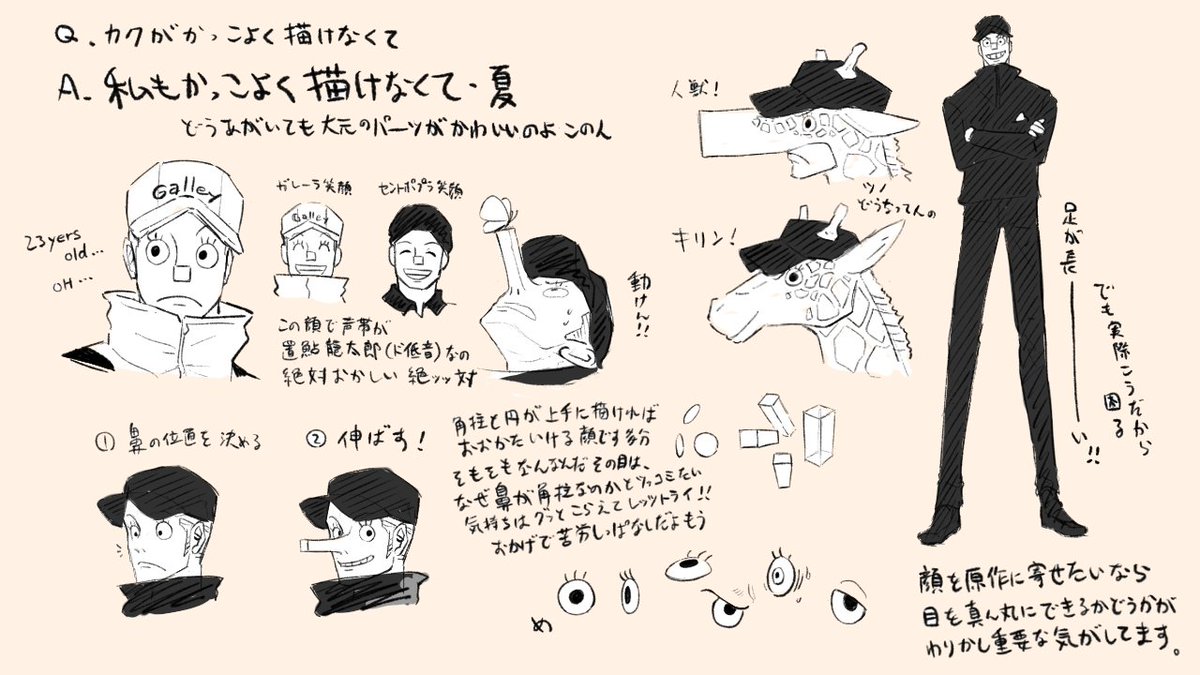 まとめようとしたけど何も分からないということを露呈しただけになった。いつまでも悩みながら描いています。 