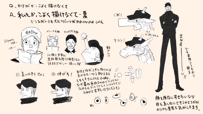まとめようとしたけど何も分からないということを露呈しただけになった。いつまでも悩みながら描いています。 