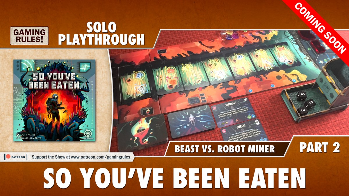 Tonight, I'm going to be trying to eat a robot miner, trying to steal my crystals... @LudiCreations @Scott_Almes