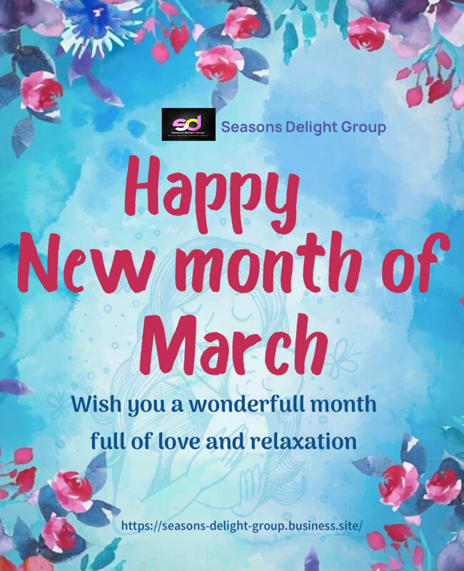 DelightSeasons's tweet photo. May this new month bring blessings to our families, careers and businesses! https://t.co/w4HP4CEPag