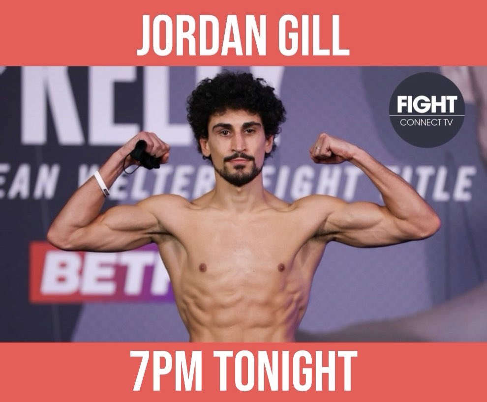 FightConnectTV's tweet photo. 💥CONNECTING LIVE💥
Delighted to confirm WBA Champ @_JordanGill fresh off an impressive @matchroomboxing win for tonight's EP of #ConnectingLive 7pm🔥
To watch, log on to the @FightConnectTV Instagram 🔊
Brought to you by @EmpireProTape 🏆
#InCombatWeTrust https://t.co/ygw3xLaOAN