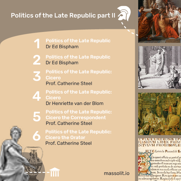 massolit's tweet photo. This Playlist brings together over SIXTY lectures on the fall of the Roman Republic🏺
Studying the 'Politics of the Late Republic' option for #OCRALevel #ClassCiv? This is the Playlist for you!
👉https://t.co/82Y2ydXKwf #classicstwitter https://t.co/RlXbBYgY9r