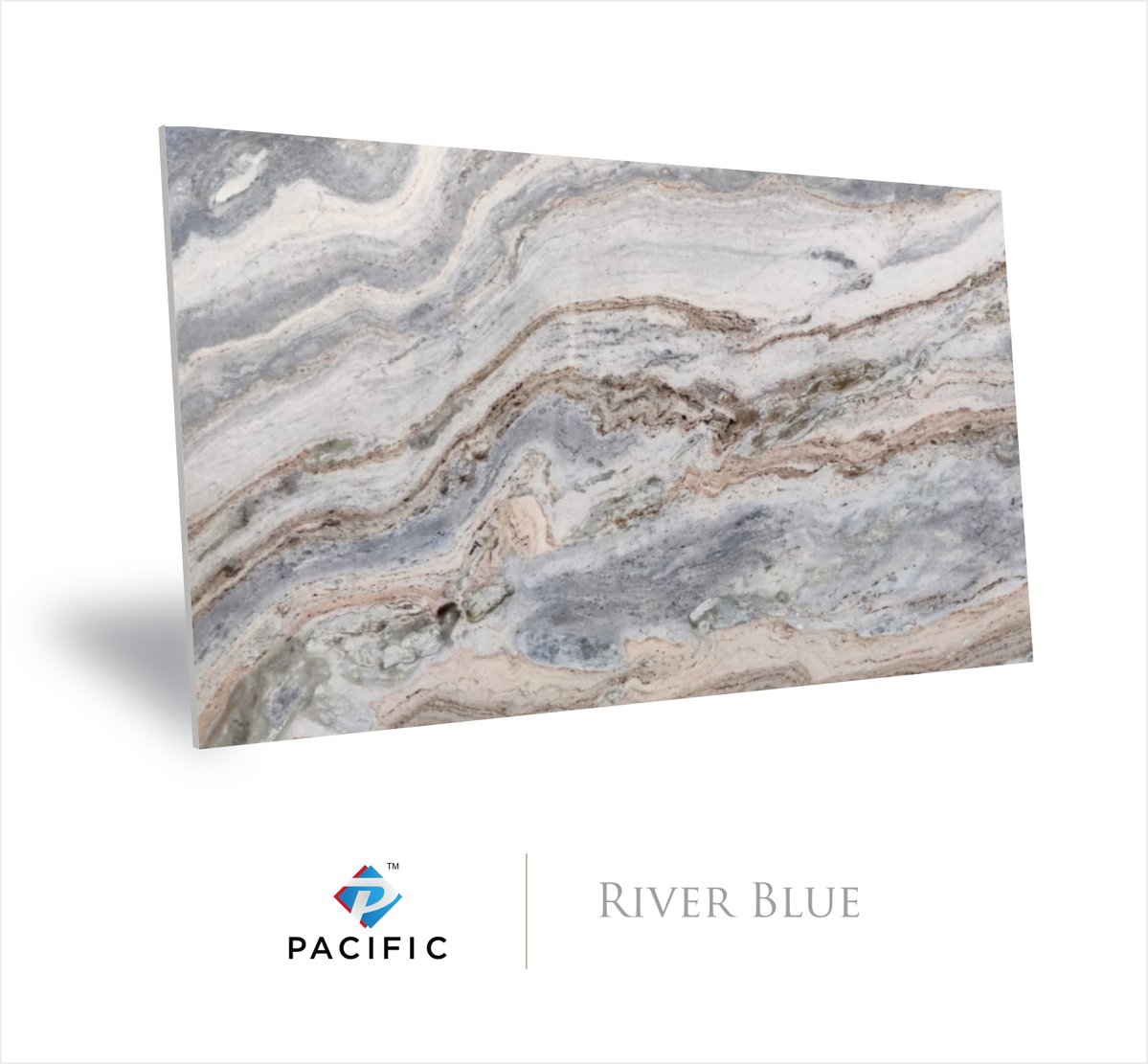 ThePacifc's tweet photo. #RiverBlue #marble, a light blue background, flowed with light grey veins and shades, which looks like thousands of rivers running through the land, can be widely used for #countertop, flooring tiles, #walldesign.
#pacificgranitesindia #interiordesign https://t.co/yy1pG3GLVp