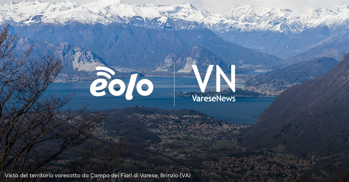 La storia del rapporto con @varesenews inizia nel 1996. Oggi si rinnova con un'opportunità per gli abbonati al quotidiano online lo sconto del 10% sul canone mensile dei servizi EOLO.
https://t.co/O8Nxp1yGu2 https://t.co/QI8RSRA724