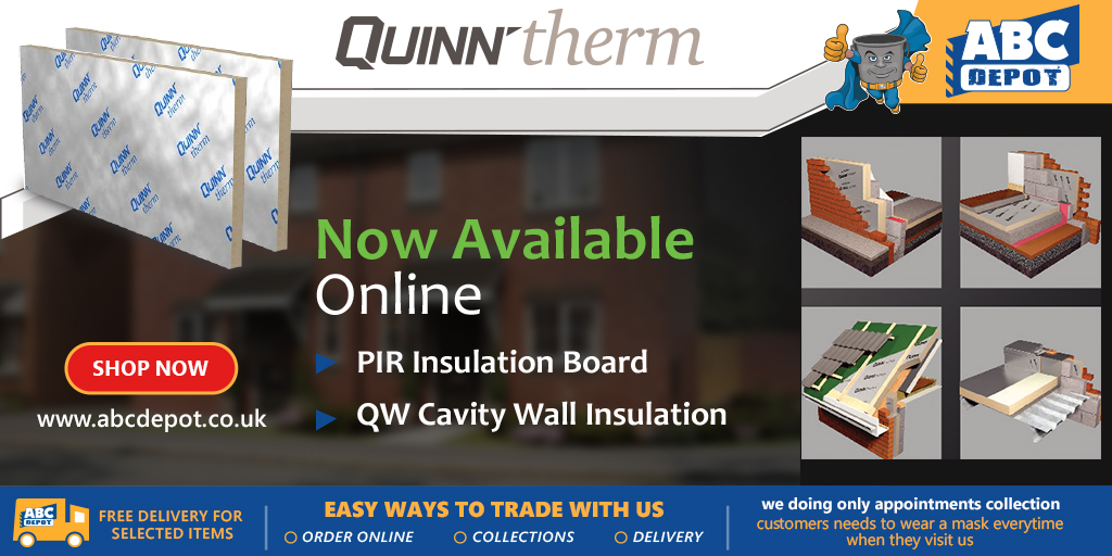 Ding dong! buy now to save money.Did you know you can make your space warmer and your bills cheaper with Quinn-Therm insulation? bit.ly/3r740A3
It’s been a hard winter but our customers are staying warm in their homes. Order now that's #easyasABC bit.ly/2MGcVK0
