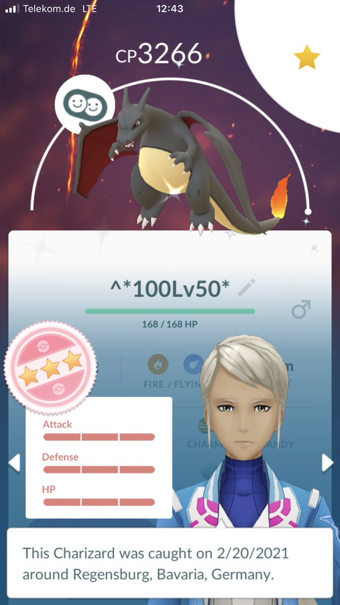 KARIZMATIQ35's tweet image. It‘s #maxoutmonday #kantoedition.
Let‘s waste some dust!
My #Shundo Charizard✨ Lv50☑️ (My 2nd Lv50)
Hundo Blastoise Lv50☑️
Hundo Venusaur Lv50☑️
Lundo Clefable Lv50☑️
@1337Amarity 🥰
#PokemonGo #MondayMood #MondayMotivation
