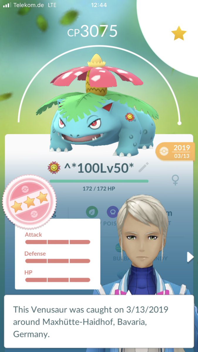 KARIZMATIQ35's tweet image. It‘s #maxoutmonday #kantoedition.
Let‘s waste some dust!
My #Shundo Charizard✨ Lv50☑️ (My 2nd Lv50)
Hundo Blastoise Lv50☑️
Hundo Venusaur Lv50☑️
Lundo Clefable Lv50☑️
@1337Amarity 🥰
#PokemonGo #MondayMood #MondayMotivation