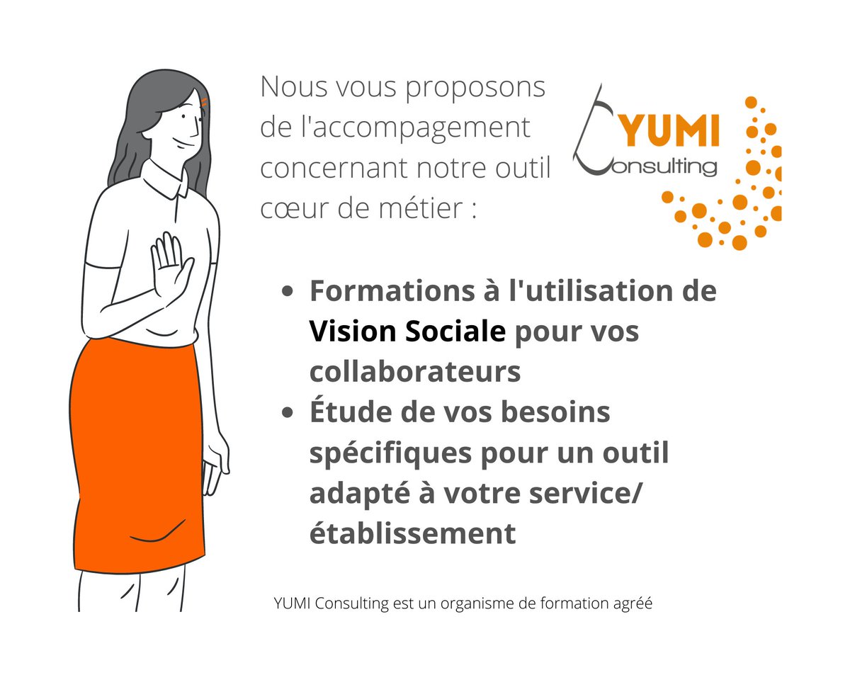 YumiGroup's tweet photo. Conscients de l’importance d’un #accompagnement de qualité, l’entité YUMI Consulting vous soutient tout au long du processus de déploiement de Vision Social dans votre association 😉
https://t.co/Hjyw6aYMBU https://t.co/WJdmxzVm5p