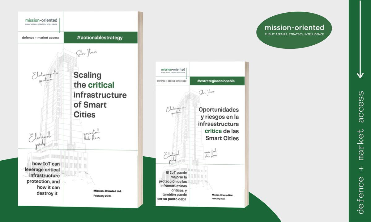 OrientedMission's tweet image. BRIEF IN: "𝗦𝗰𝗮𝗹𝗶𝗻𝗴 𝘁𝗵𝗲 𝗖𝗿𝗶𝘁𝗶𝗰𝗮𝗹 𝗜𝗻𝗳𝗿𝗮𝘀𝘁𝗿𝘂𝗰𝘁𝘂𝗿𝗲 𝗼𝗳 𝗦𝗺𝗮𝗿𝘁 𝗖𝗶𝘁𝗶𝗲𝘀" analysis + market opportunities to leverage #SmartCities connectivity infrastructure: electrical &amp;amp; energy grids, secure sensoring…

Request now:

missionoriented.eu/marketaccess-s…