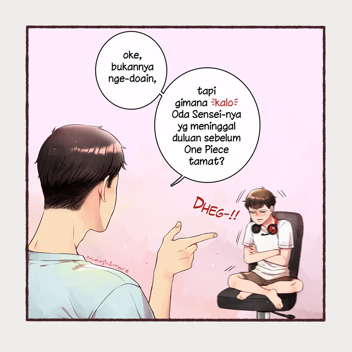 maghfirare's tweet photo. Sehat selalu juga untuk semua kreator di luar sana🙏🙏 #magfcomic #archive2020
(1/2) https://t.co/6yTnFqzJjq