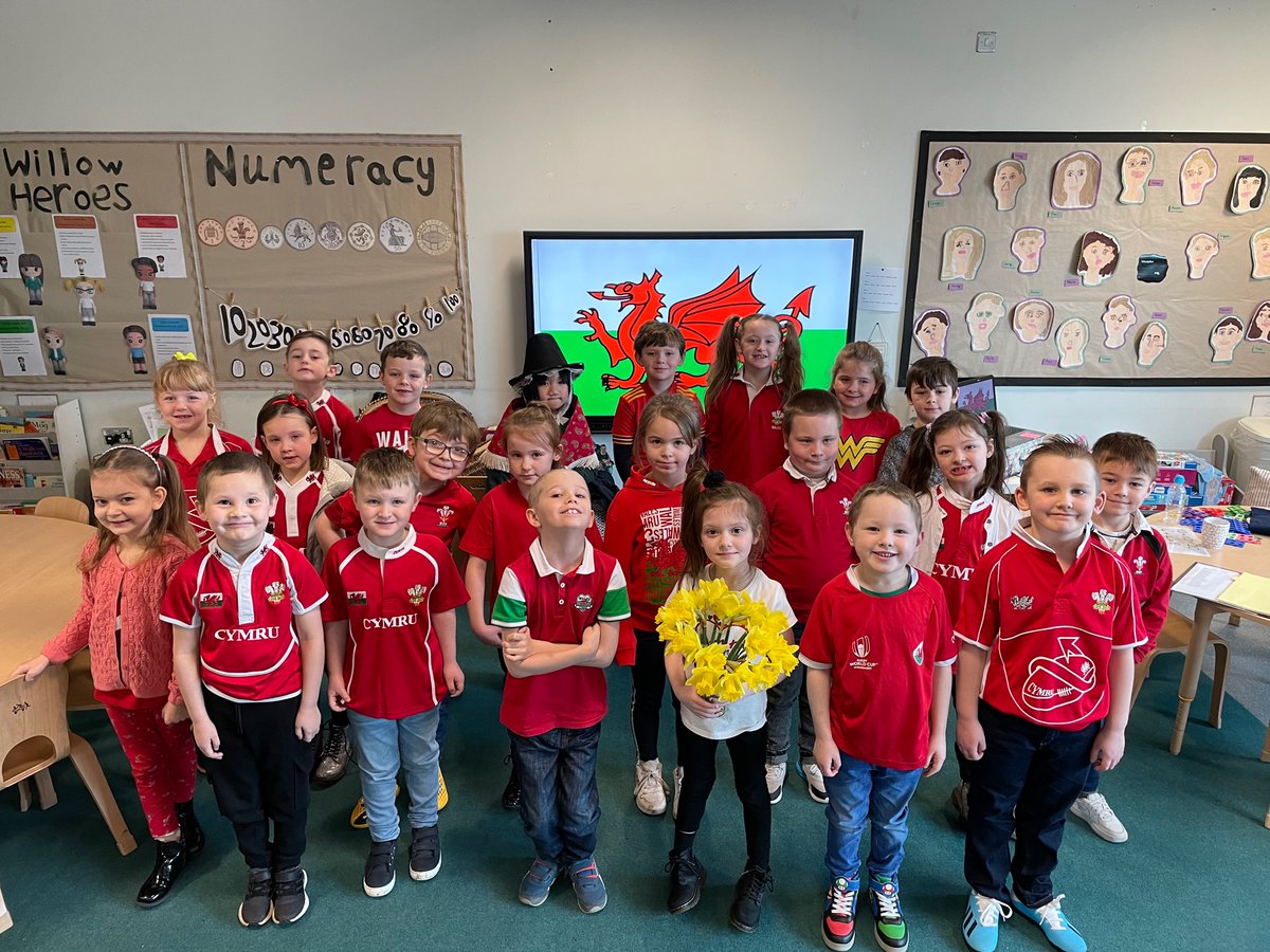 wpsYear2Melyn's tweet photo. Happy St David’s Day from year 2 Dosbarth Melyn 🏴󠁧󠁢󠁷󠁬󠁳󠁿🌼🏴󠁧󠁢󠁷󠁬󠁳󠁿
#StDavidsDay https://t.co/p7hBHNcFCv