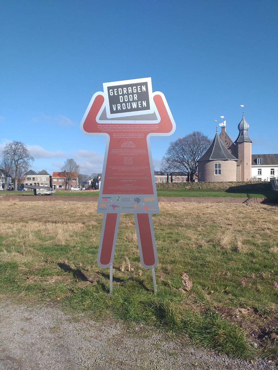 SMCoevorden's tweet photo. ✅Vanaf vandaag is er een (coronaproof én gratis) tentoonstelling over de sterke vrouwen van Coevorden te zien op de Weeshuisweide in Coevorden. #sneakpreview #sterkevrouwen #coevorden #internationalevrouwendag #InternationalWomansDay #onlineprogramma #7maart #tentoonstelling https://t.co/TZJLbR5GQu