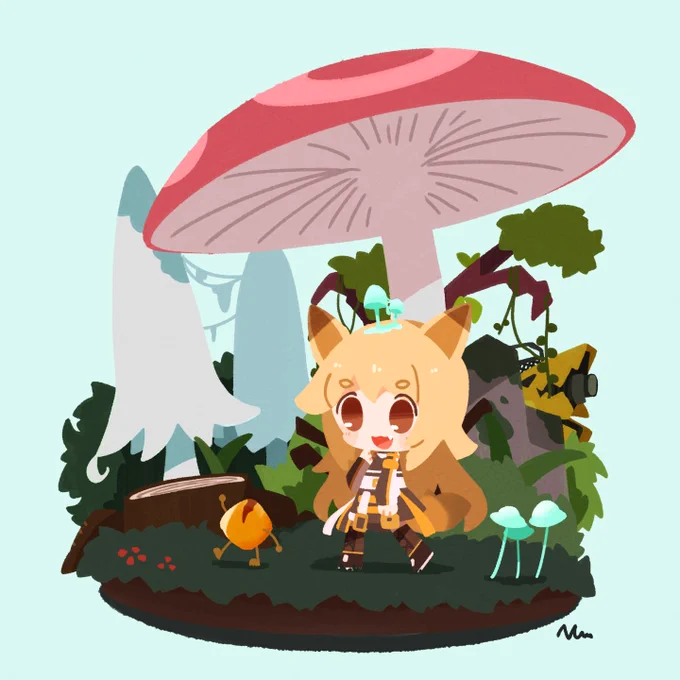 ケーちゃん? #アークナイツ 
