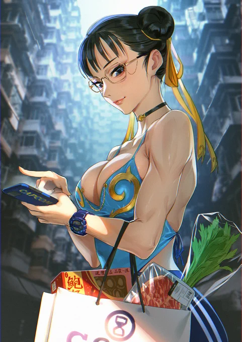 CHUNLI☺️メガネバージョン付き #春麗生誕祭2021 