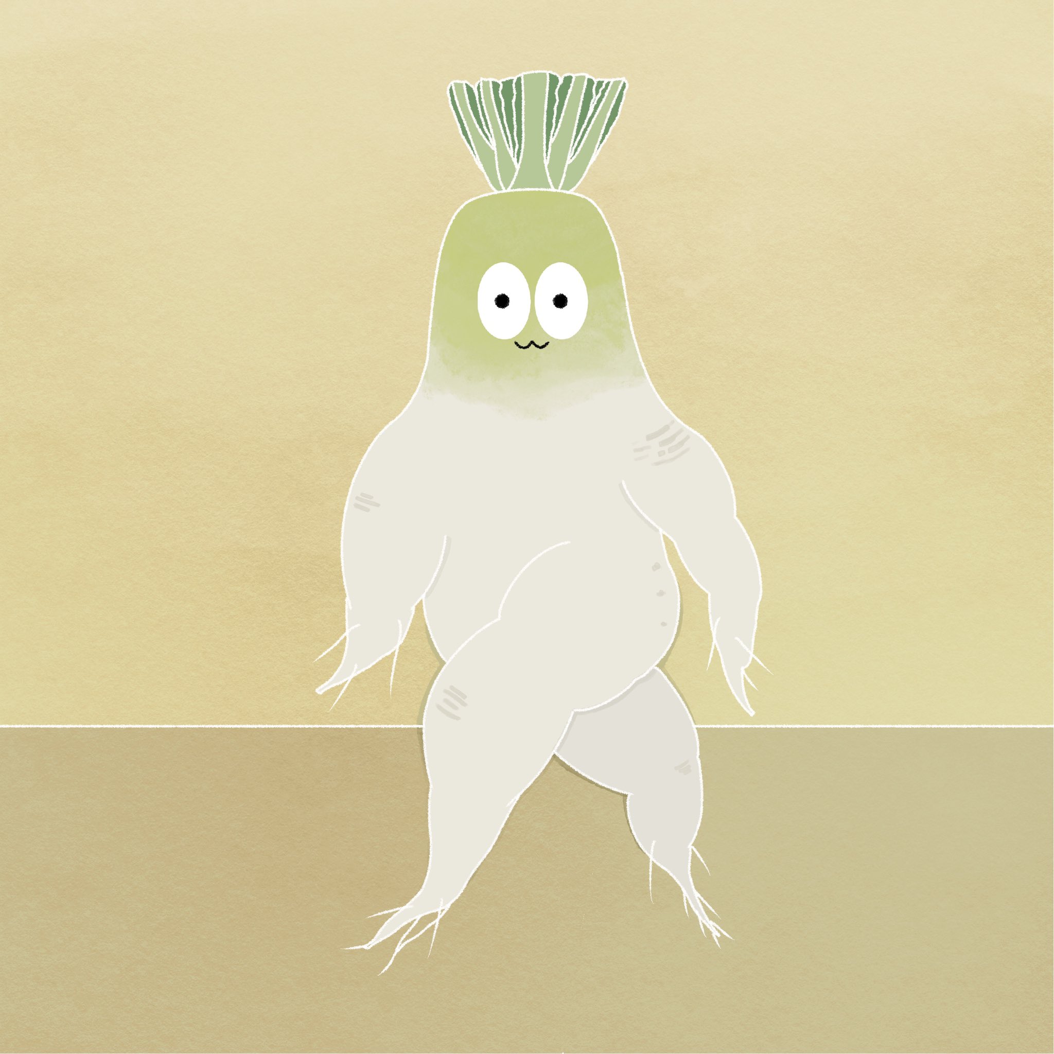 ハトくん 野菜シリーズラストの せくし だいこん君です あああ雑貨店 イラスト イラストレーション キャラ キャラクター シュール Illustration Illust 野菜 だいこん 大根 セクシー大根 セクシー シュールな絵 シュールイラスト ハトくん 野菜シリーズラストの せくし だいこん君です あああ雑貨店 イラスト イラストレーション キャラ キャラクター シュール Illustration Illust 野菜 だいこん 大根 セクシー大根 セクシー シュールな絵 シュールイラスト