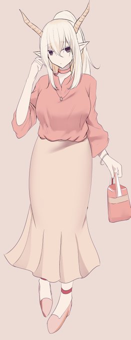 マーメイドスカートが可愛いというラクガキ 