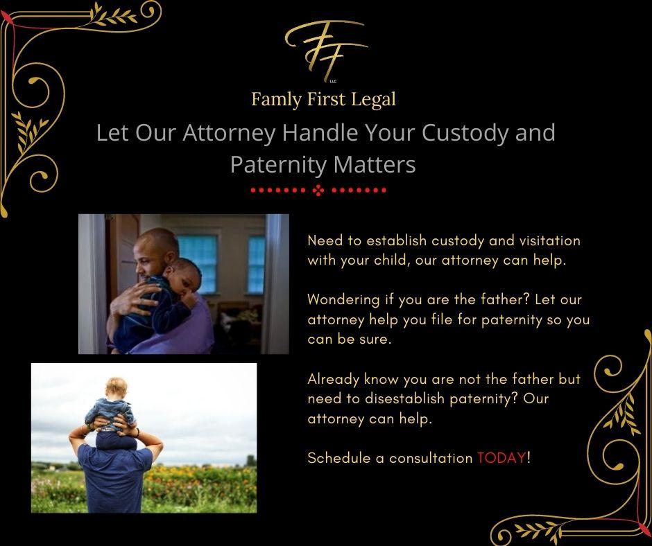 FamilyFirstMD's tweet image. Need help with a custody or paternity matter.  Check our website for a available discounts on legal service for your custody or paternity case. fflmd.com/offers
