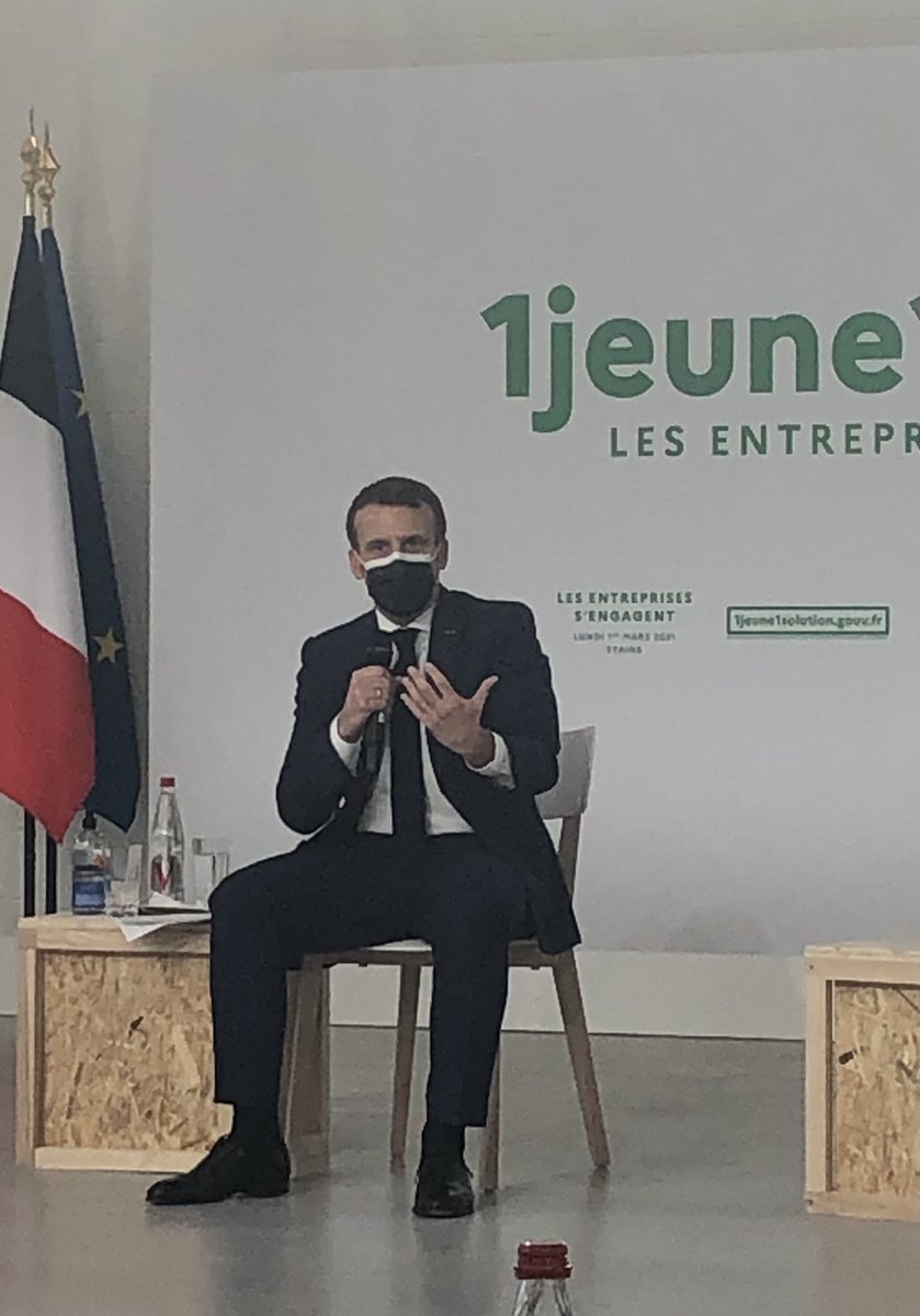 chrparis's tweet photo. «Il faut développer le Mentorat aussi utile pour le mentoré que pour le mentor. Objectif 100 000 mentorat dès 2021! » Emmanuel Macron - Stains - 1 mars 2021 @CollectifMentor https://t.co/DxRMi54bcZ
