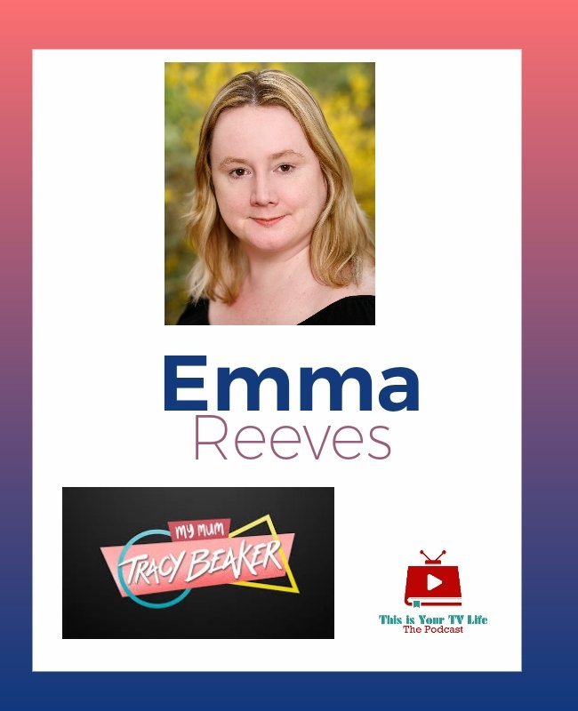 thisisyourtvl's tweet photo. Our chat with @emmajanereeves the writing goddess. Emma has written for @cbbc. Most recently #MyMumTracyBeaker. Follow the link in our bio to her episode. #podcast #TVwriting #celeb https://t.co/bkm046omDm