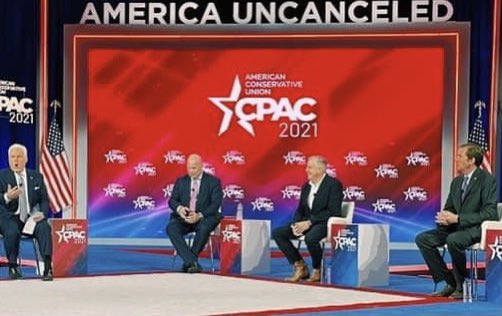 WhatleyNC's tweet photo. It was awesome to join @mschlapp, @TommyHicksGOP and @MattWhitaker46 at @CPAC for an important panel on Election Integrity. @NCGOP showed how to Protect the Ballot in 2020. https://t.co/251qqQztgA
