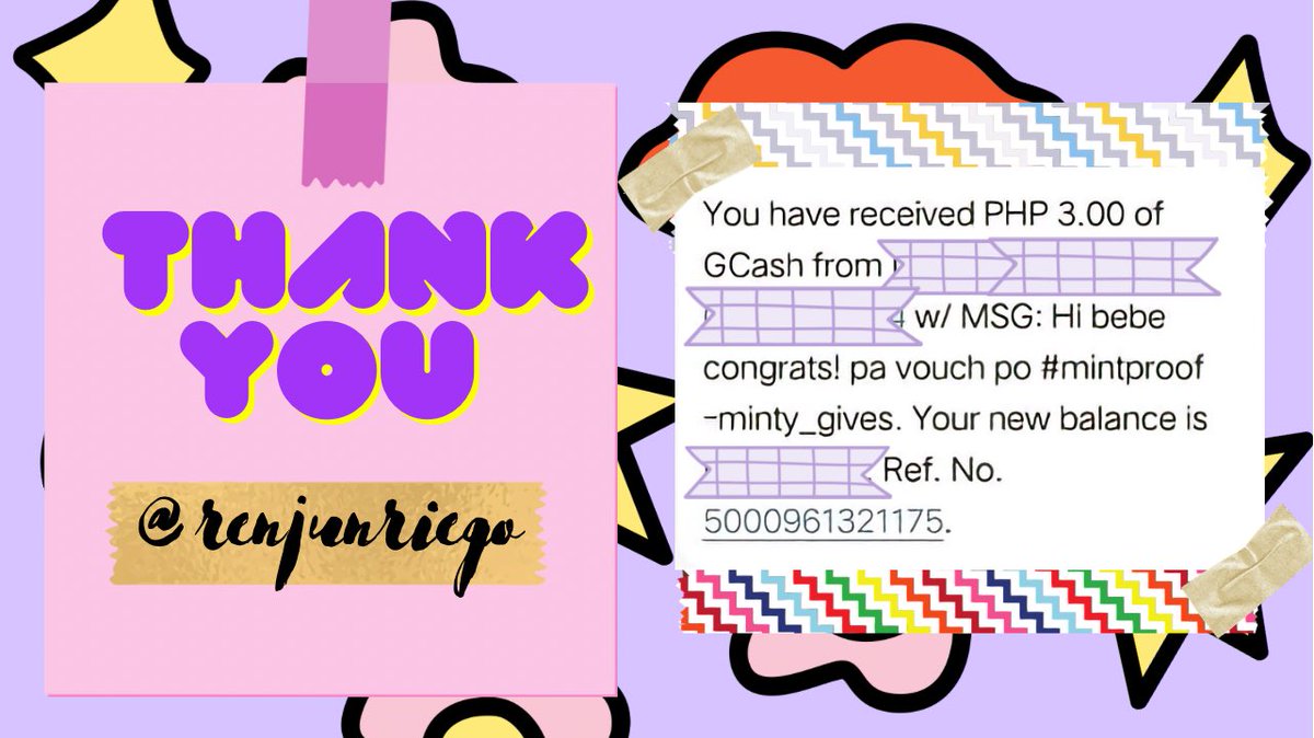renjunriegoo's tweet photo. κ°π§§κ± Thank you so much po sa pa games kanina ^^ hope madami ng sumali next game, more sponsors po sainyo~ god bless you po!! #mintproofs @minty_gives tysm! https://t.co/2tENCdOZmd