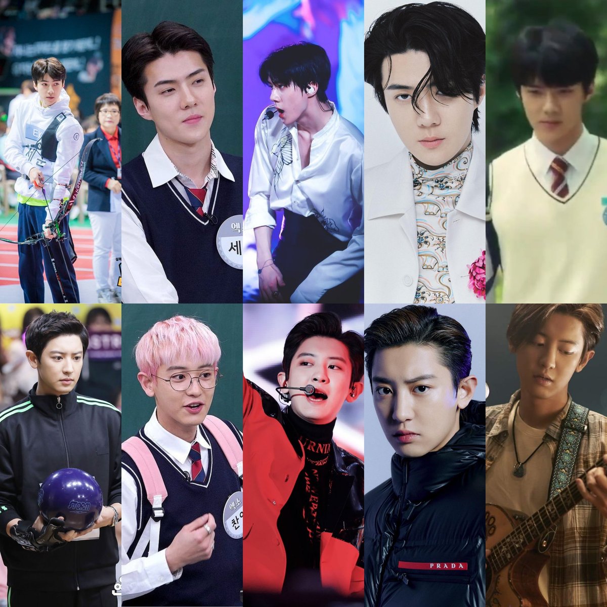 kyoongsverse's tweet photo. the            the            the         the        the
athlete    student     idol      model     actor https://t.co/AnqsLM0tkR
