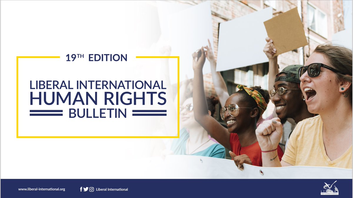 liberalinternat's tweet photo. LI's 19th HRC Bulletin is out now 📬

🔹 2021 survey for Women In Political Parties Index #WIPPIndex
🔹 Campaign launch with @radikale: Liberal Principles of Digitalisation &amp; #HumanRights

Read bulletin here 👉 https://t.co/bEpK7OLYoL
Sign up 👉 https://t.co/cHaSClHXsv

#LIHRC https://t.co/aodAkbuxtC