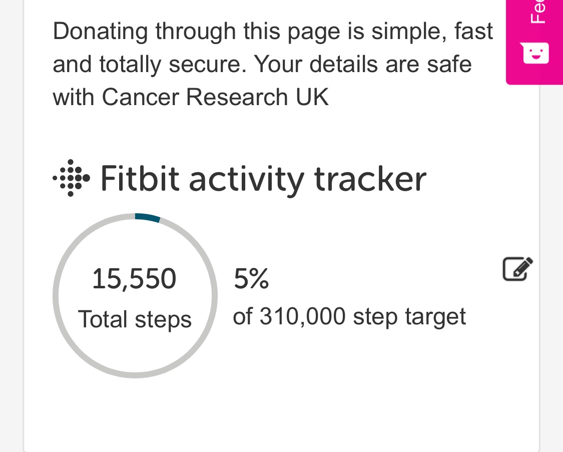 Missdiggins88's tweet photo. We have walked 15550 steps to help beat cancer. #walkallovercancer #cancerresearchuk 

https://t.co/1hrhfEBsuM https://t.co/nHz7yo20hu
