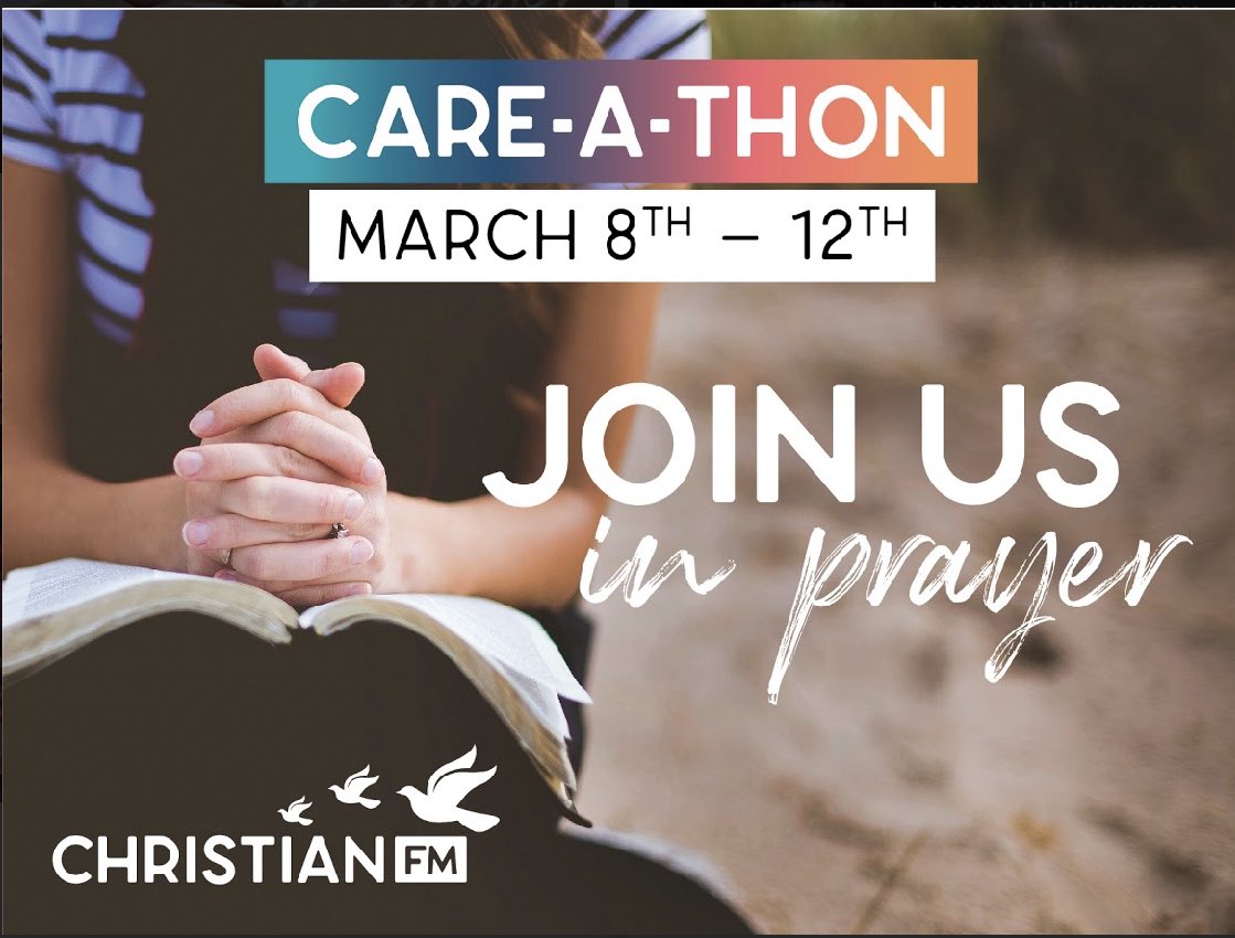 ChristianFM's tweet image. Care-A-Thon is coming quick! We are beyond excited! For more info go to ChristianFM.com