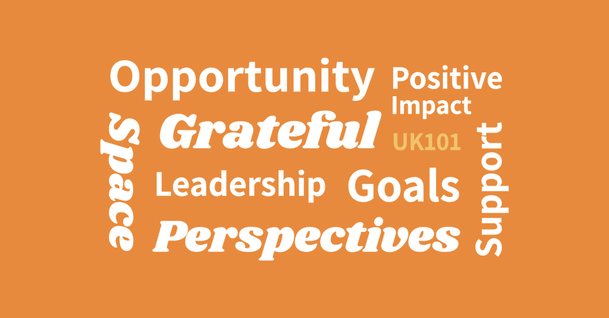kymcoaching's tweet photo. Some powerful and positive words that #UK101 young leaders have used to describe their coaching experience.

#impact #youngleaders #leadership #opportunity #coahcing #coachingyoungleaders #leadershipdevelopment https://t.co/yVGZCEBhFm
