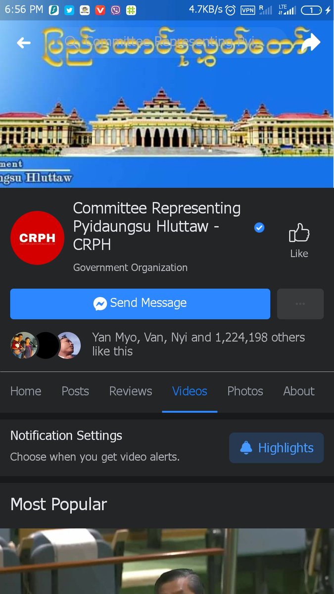 CRPH announced #Myanmar military as terrorists organization
#WhatsHappeningInMyanmarNow