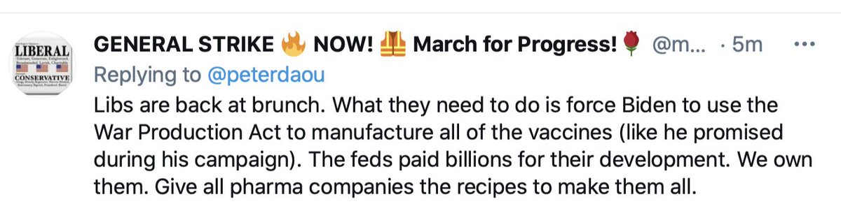 march4progress's tweet photo. This website claims to support open communication & dialog and then squashes any opinions the ruling elites dislike. #TwitterCensorship
This legitimate reply to @PeterDaou is being #replydeboosted by @TwitterSupport. #Censorship
And this hell site wants to charge us. 😡 https://t.co/WaLcki9S4Q
