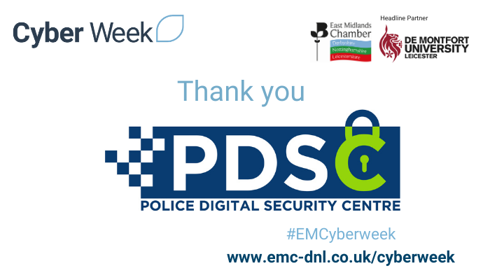 EMChamberNews's tweet photo. Thank you Neil Sinclair for delivering a fantastic webinar - From Digital Footprint to Cyber Fortress.

Some great insights about the risks that growing your digital footprint brings to your business

Check out what else is coming up during #EMCyberweek >> https://t.co/PgIWi4p0FQ https://t.co/zqMNKedVmd