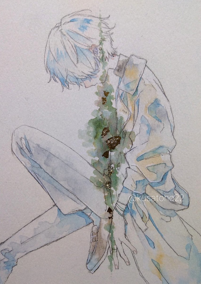 2021.2まとめ #オリジナル #透明水彩 #男の子 #ペン画 https://t.co/BdVJFMb0px 