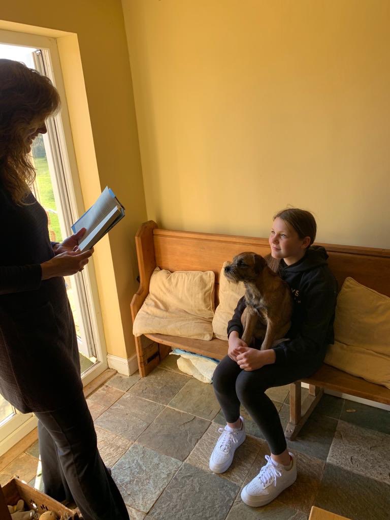 LynnBMann1's tweet photo. Attentive, loyal audience for my book reading!!!😁 Things you have to do for a #lockdownlaunch #booklaunch https://t.co/lb2Na5WaF5
