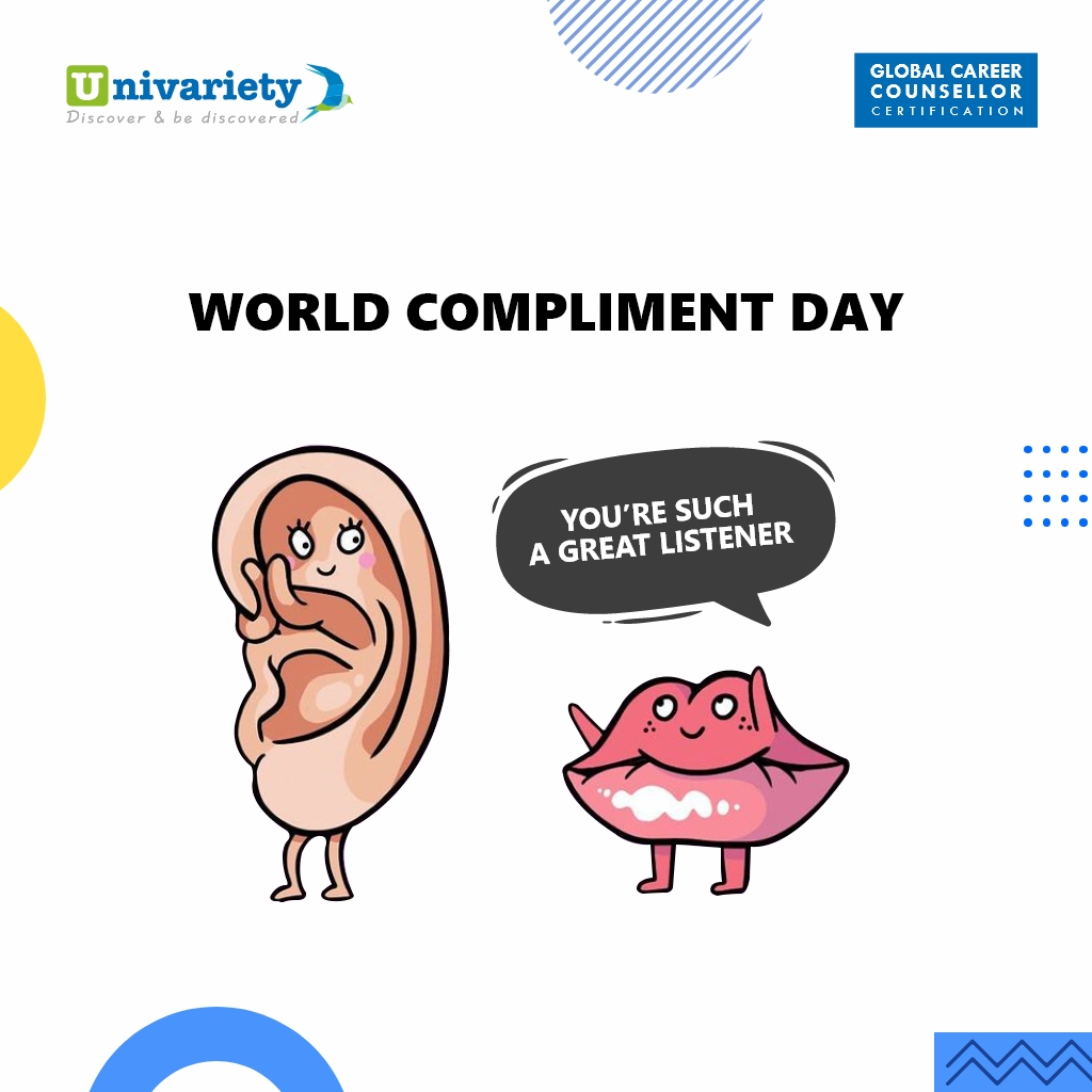 It’s #WorldComplimentDay
Tag someone and let us know in the comments section who deserves a compliment. 
Let’s spread love. Let’s spread positivity.  
#WorldComplimentDay #complimentday #appreciationpost #complimentsomeonetoday #positivitybreedspositivity <a href="/Univariety/">Univariety</a>